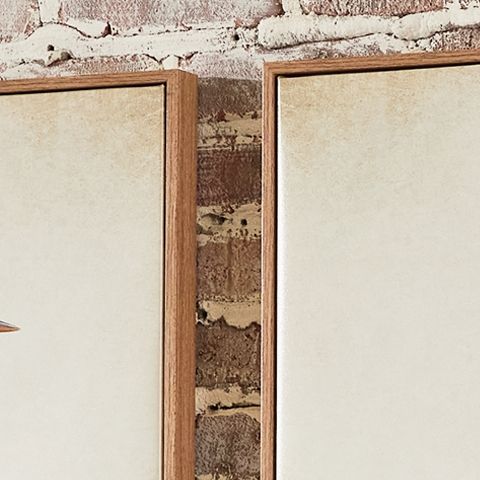 Aubinell - Beige - Wall Art Set (Set of 2) - Hornell Furniture Outlet