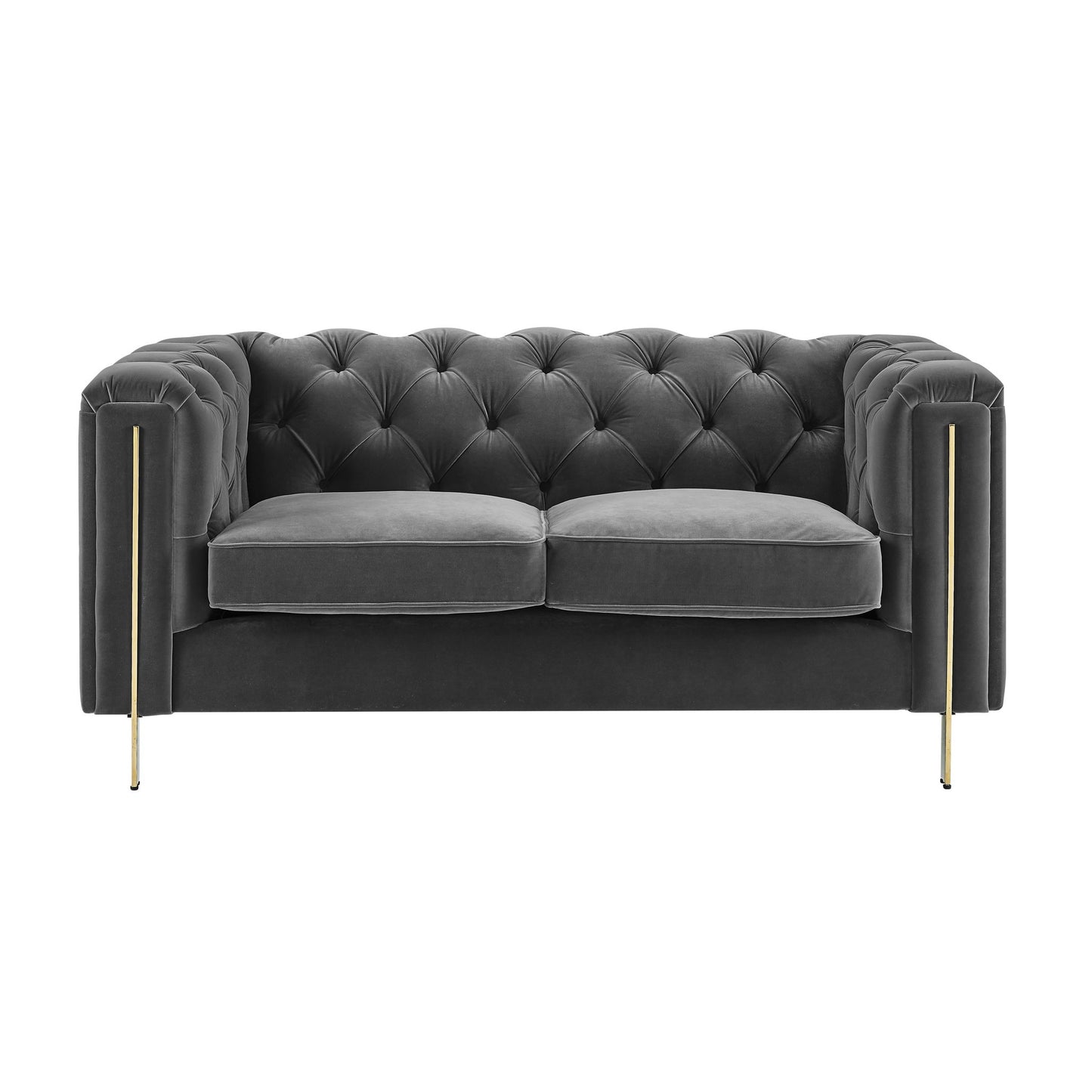 Charlene - Velvet Loveseat - Hornell Furniture Outlet