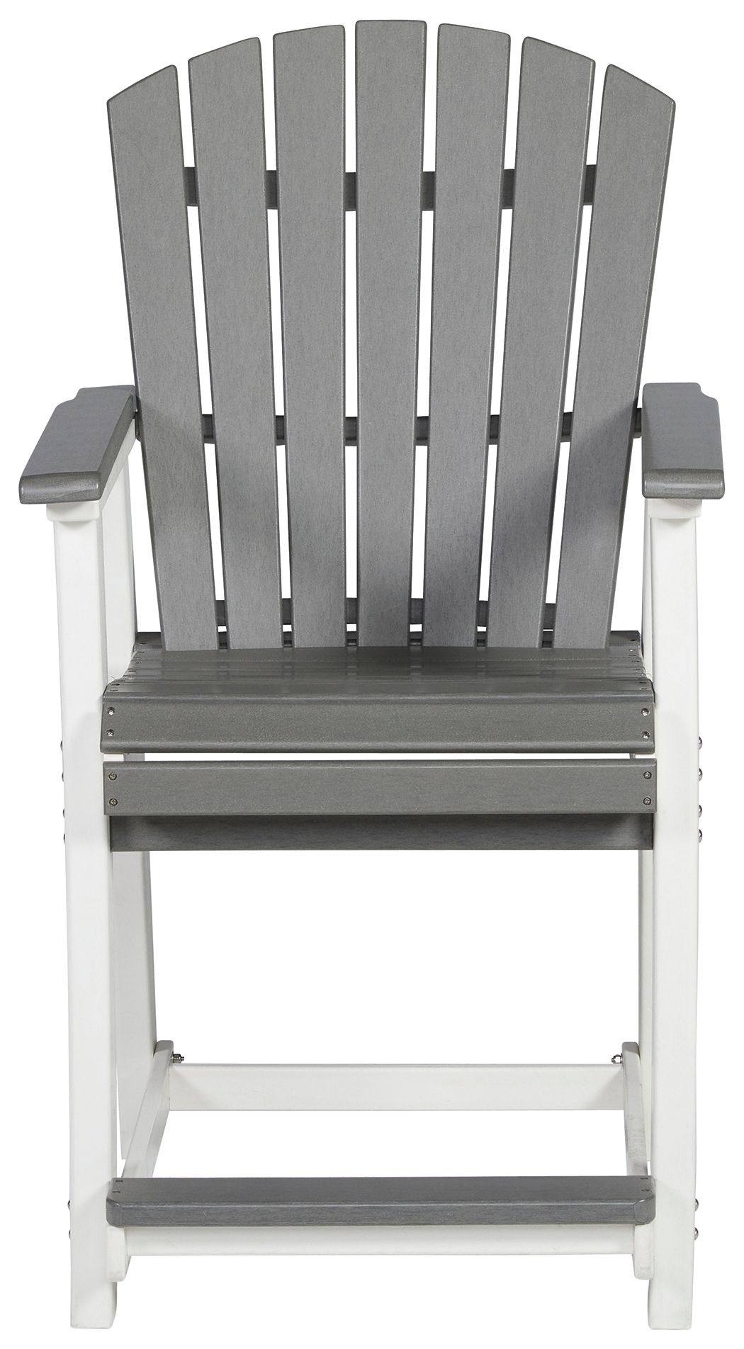 Transville - Gray / White - Barstool (Set of 2) - Hornell Furniture Outlet