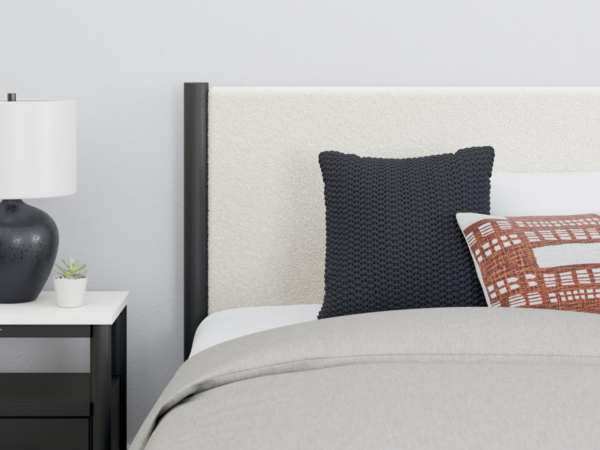Cadmori - Upholstered Panel Bed - Hornell Furniture Outlet