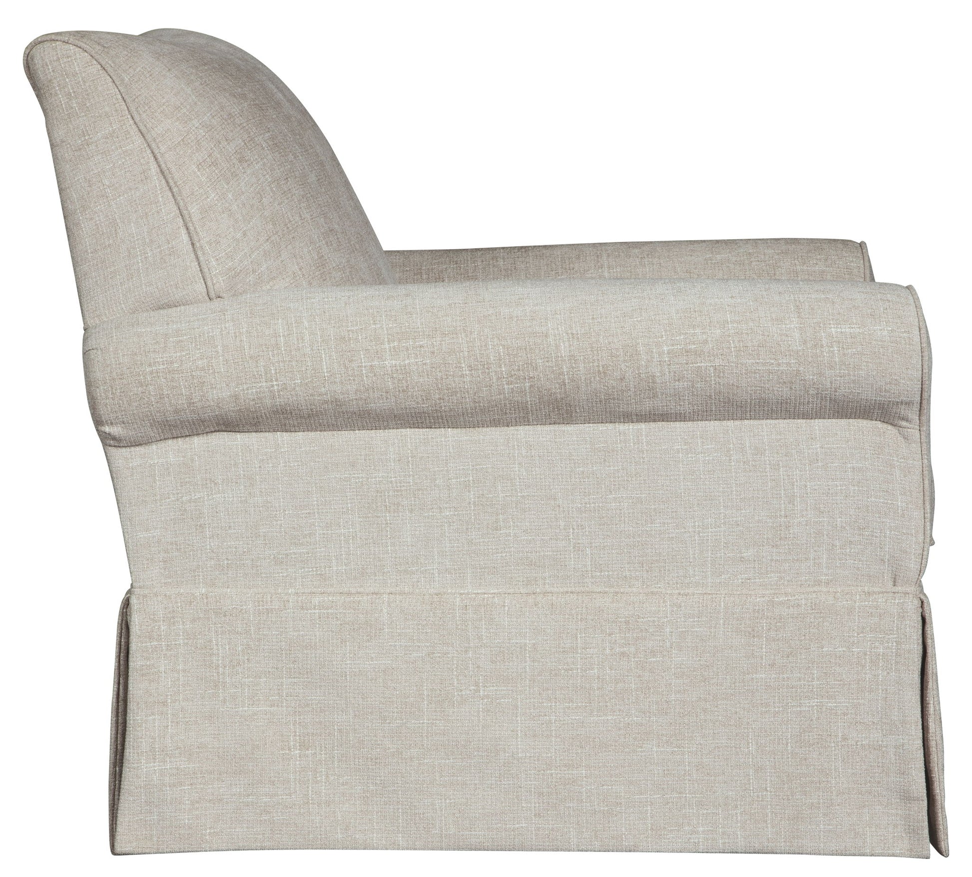 Searcy - Quartz - Swivel Glider Accent Chair - Hornell Furniture Outlet