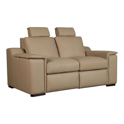 Armon - Sofa With Power Footrest & ZG - Brown - Hornell Furniture Outlet