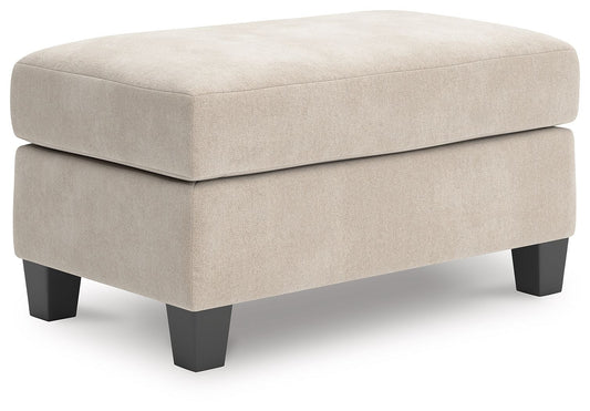 Willarae - Taupe - Ottoman - Hornell Furniture Outlet