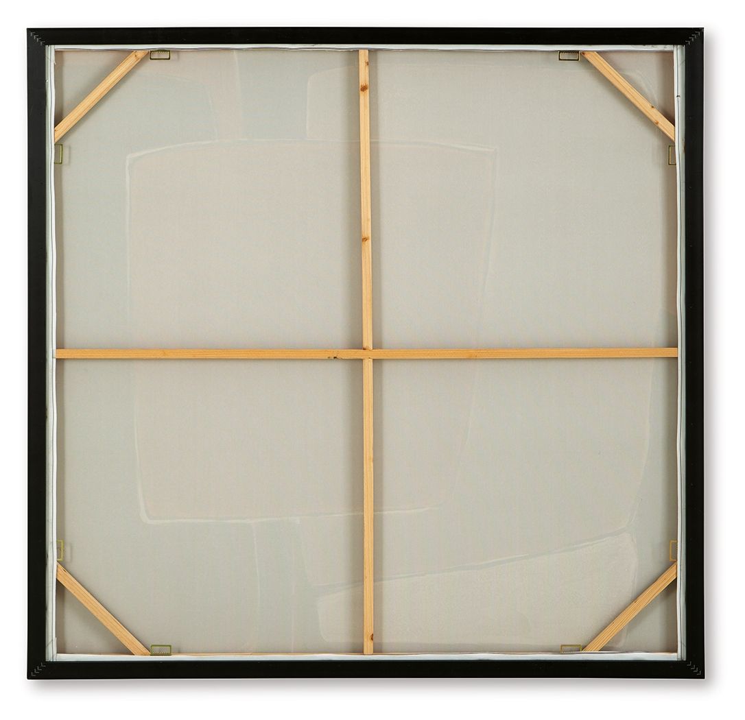 Actman - Cream / Brown / Gray - Wall Art - Hornell Furniture Outlet