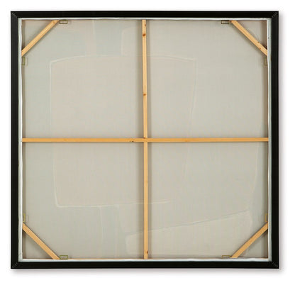 Actman - Cream / Brown / Gray - Wall Art - Hornell Furniture Outlet