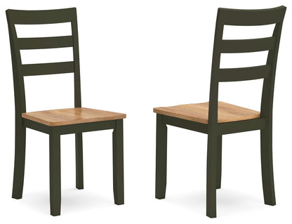 Gesthaven - Round Dining Room Drop Leaf Table Set - Hornell Furniture Outlet