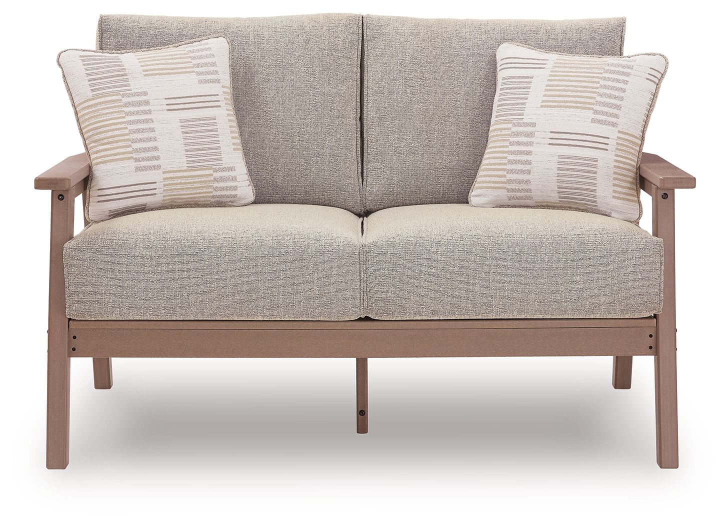 Grover Beach - Loveseat With Cushion - Driftwood - Hornell Furniture Outlet