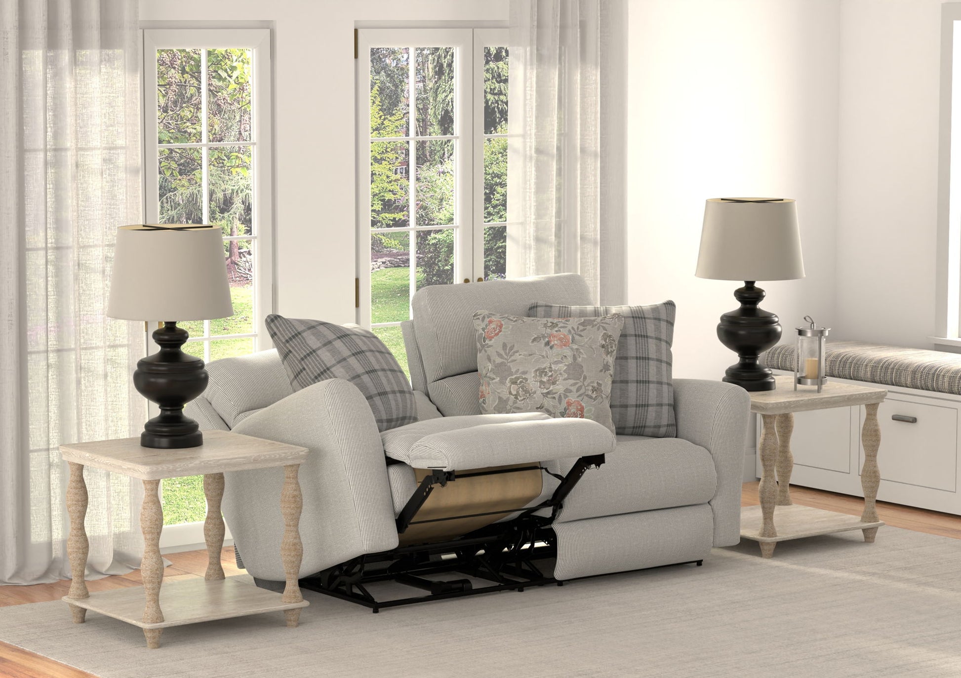 Chappy - Lay Flat Reclining Loveseat - Hornell Furniture Outlet