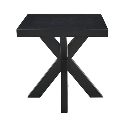 Harris - End Table - Black - Hornell Furniture Outlet