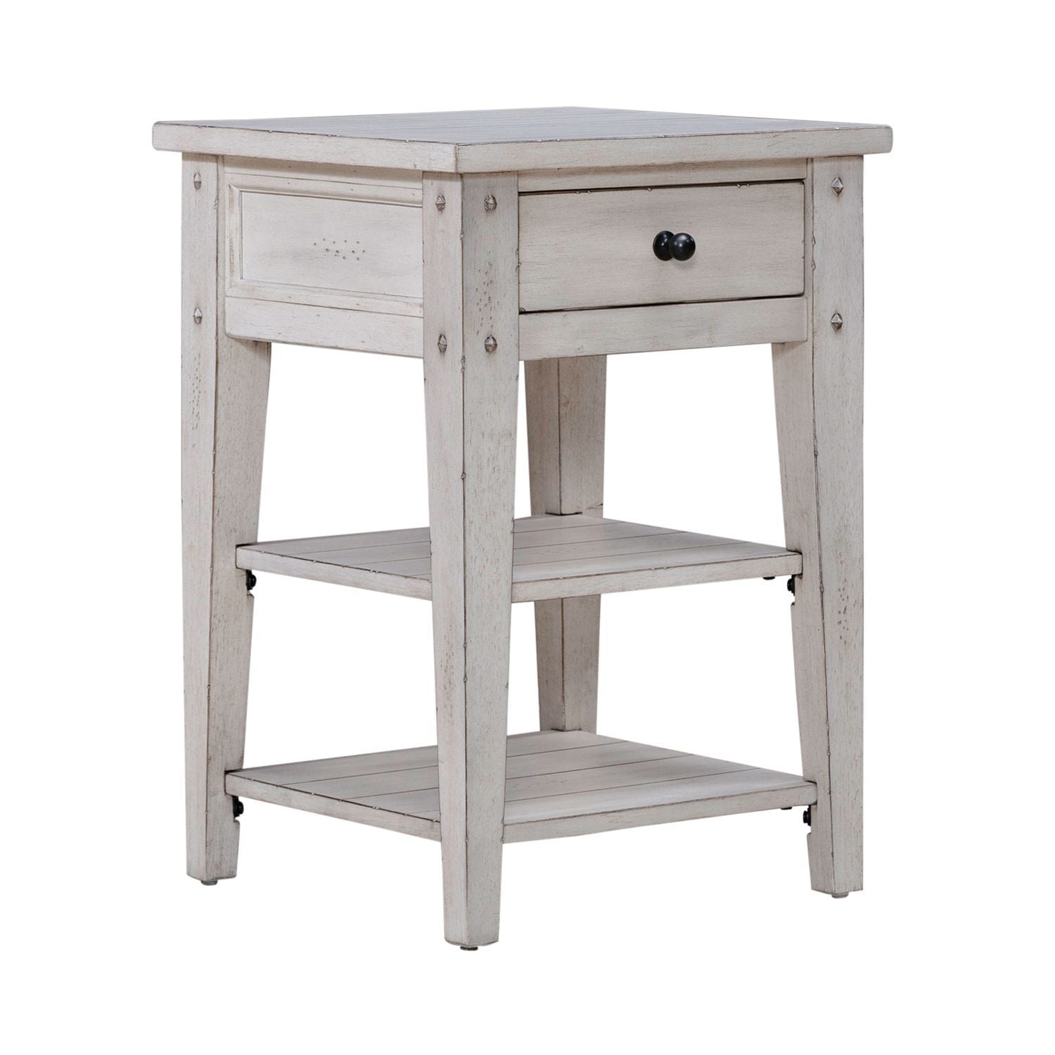 Lake House - Chair Side Table - Hornell Furniture Outlet