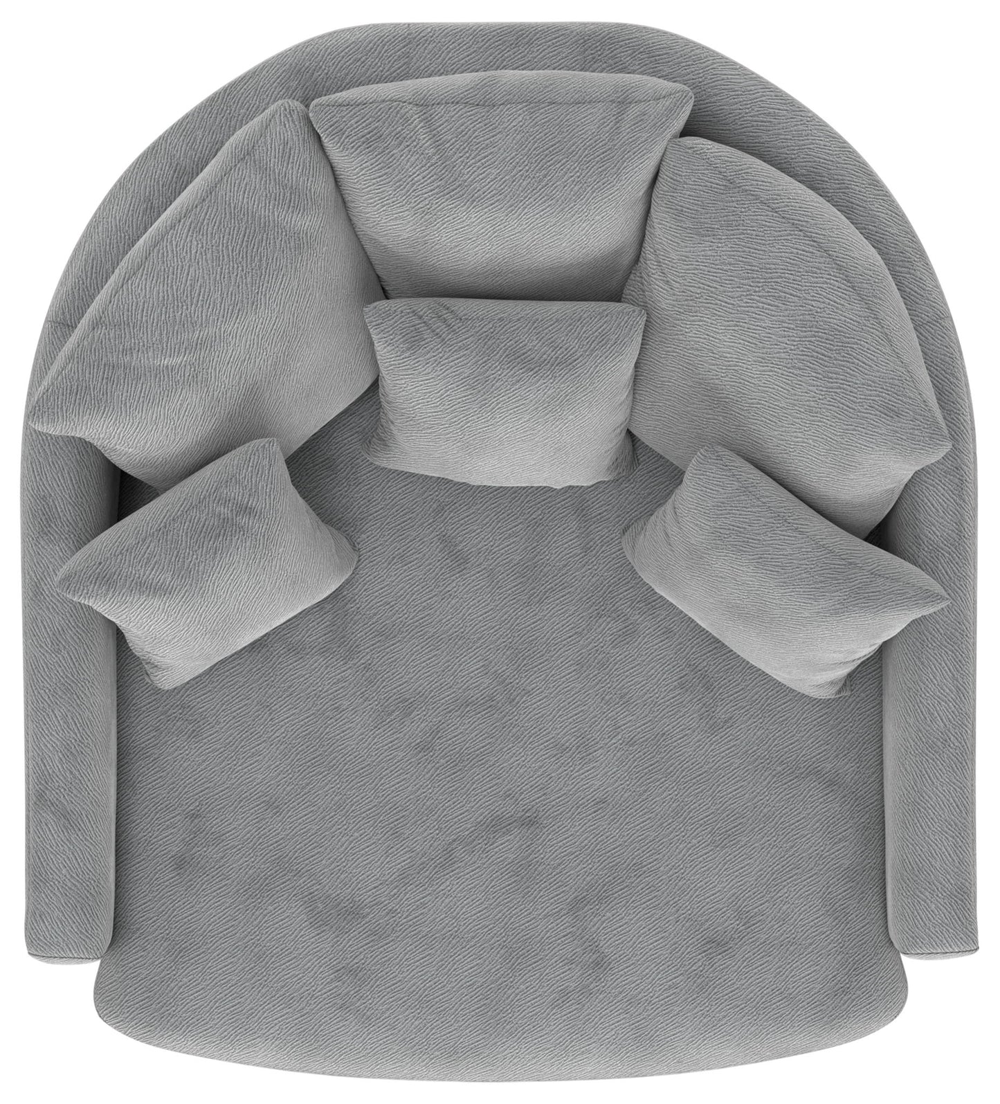 Matty - Round Accent Cuddle Chaise - Hornell Furniture Outlet