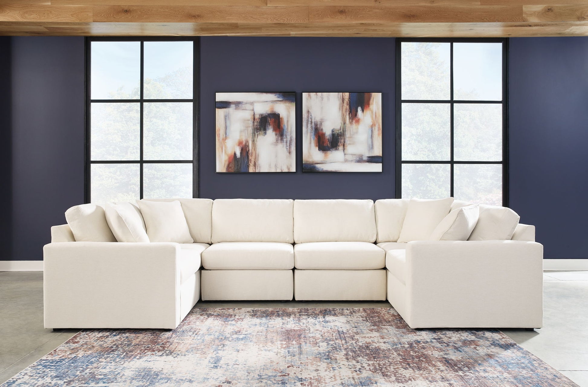Modmax - Oyster - Sectional - Hornell Furniture Outlet