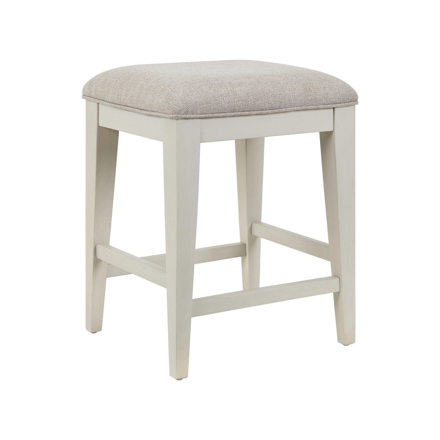 Berkley Square - Upholstered Console Stool (RTA) - Brown - Hornell Furniture Outlet