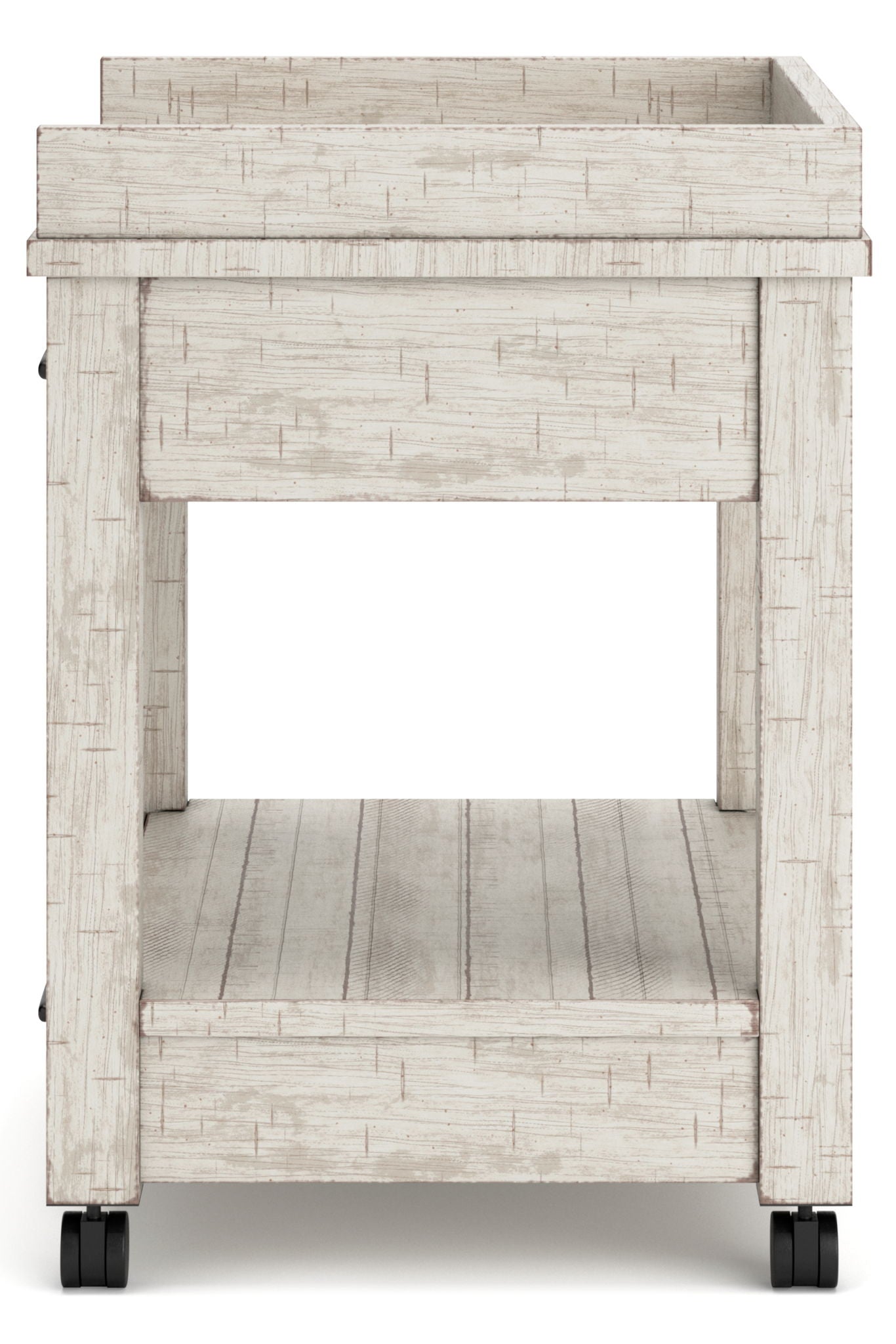 Carynhurst - Whitewash - Printer Stand - Hornell Furniture Outlet