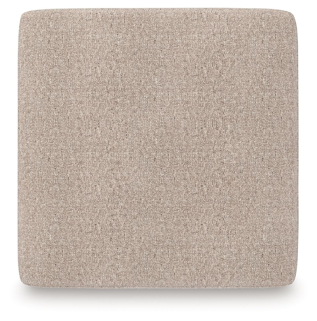 Seyler Lane - Beige - Oversized Accent Ottoman - Hornell Furniture Outlet