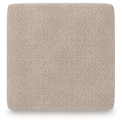 Seyler Lane - Beige - Oversized Accent Ottoman - Hornell Furniture Outlet