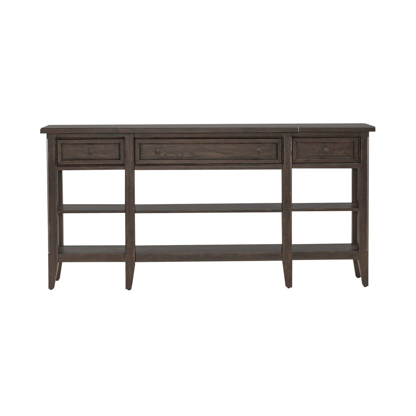 Paradise Valley - Hall Console Table - Dark Brown - Hornell Furniture Outlet