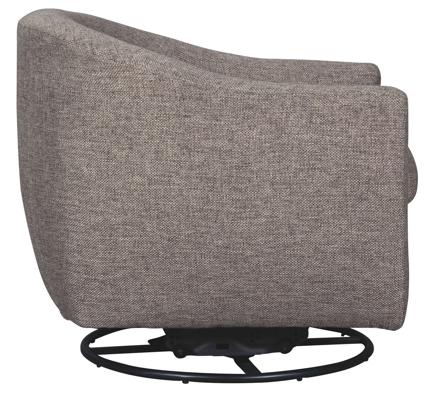 Upshur - Taupe - Swivel Glider Accent Chair - Hornell Furniture Outlet