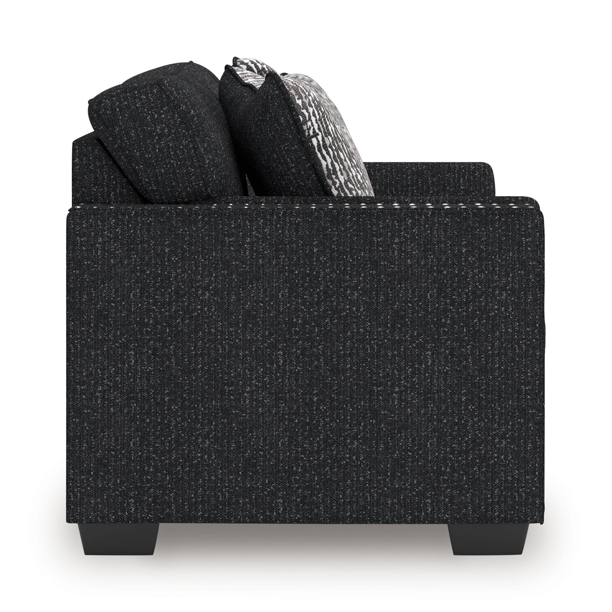 Jasmine Peaks - Coal - Loveseat - Hornell Furniture Outlet