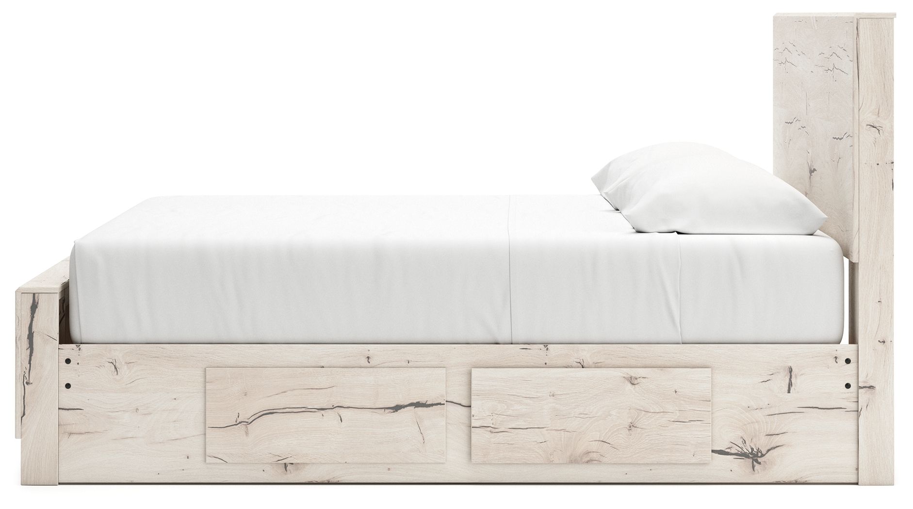 Lawroy - Panel Bed With Storage - Hornell Furniture Outlet