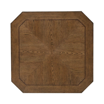 Carolina Park - Octagonal Cocktail Table - Brown - Hornell Furniture Outlet