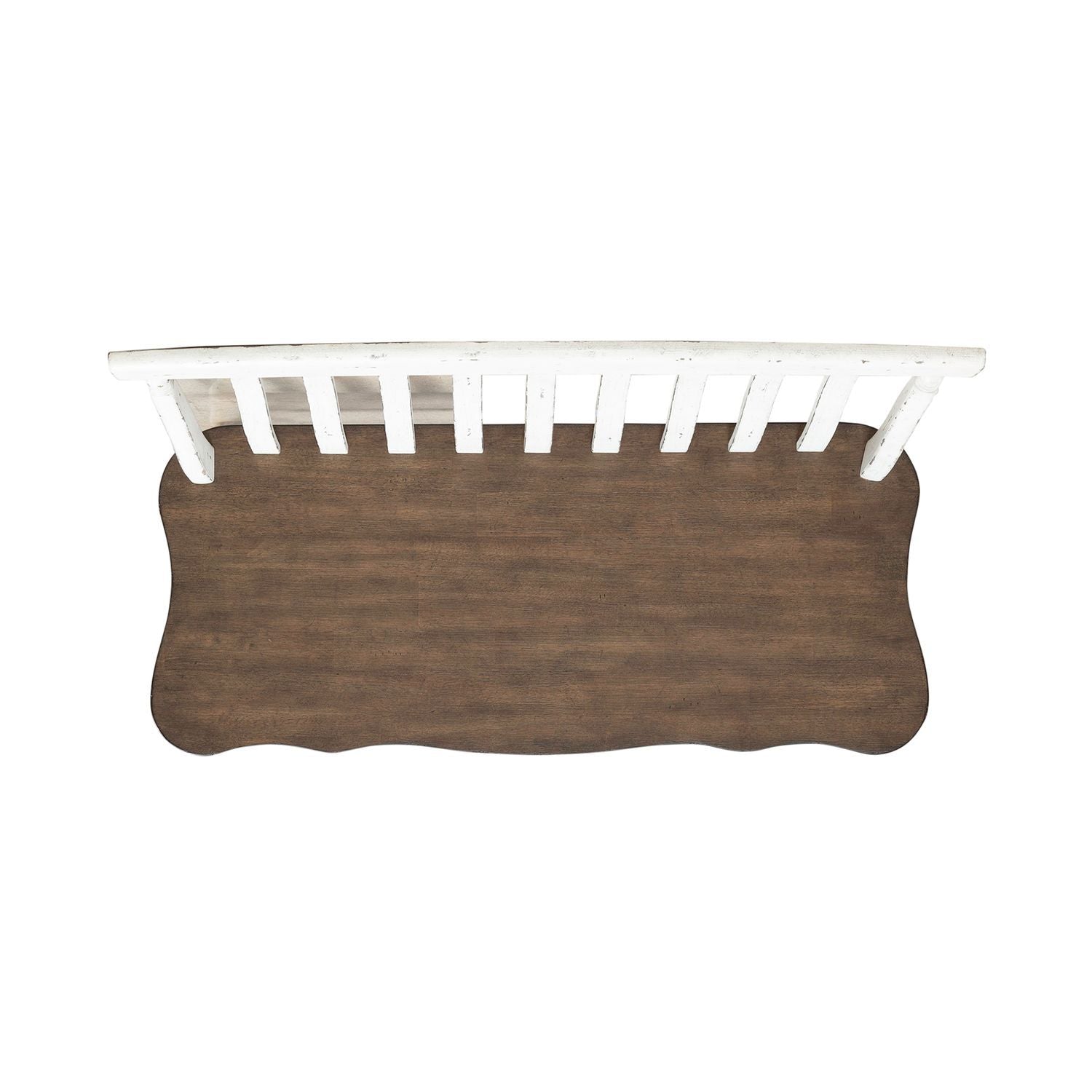 Al Fresco - Slat Back Bench (RTA) - White - Hornell Furniture Outlet