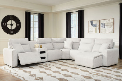 Modmax II - Reclining Sectional - Stone - Hornell Furniture Outlet