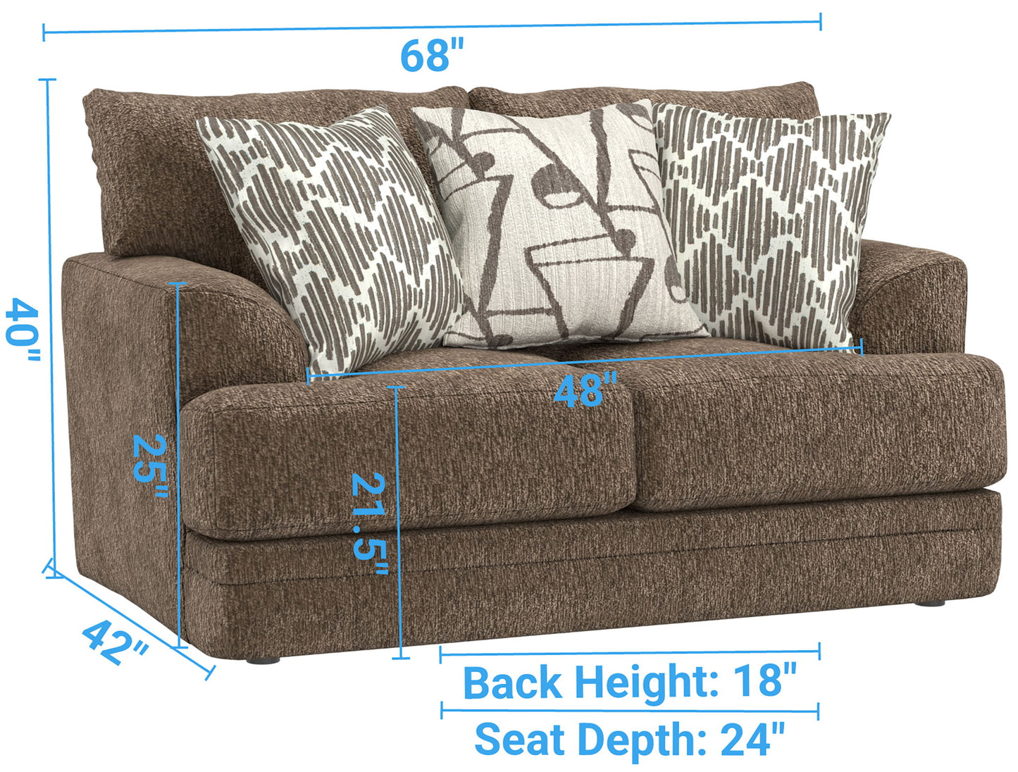 Tyson - Loveseat - Hornell Furniture Outlet