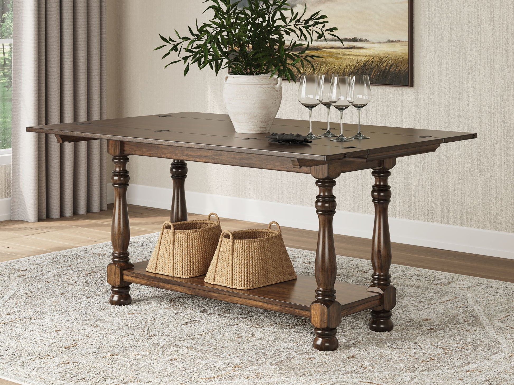 Sturlayne - Rectangular End Table - Brown - Hornell Furniture Outlet