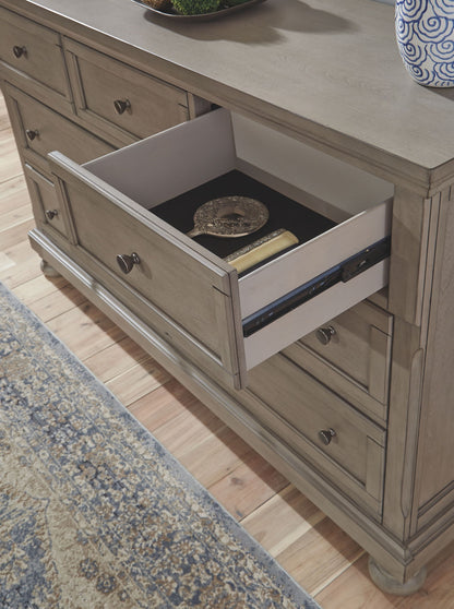 Lettner - Dresser, Mirror - Hornell Furniture Outlet