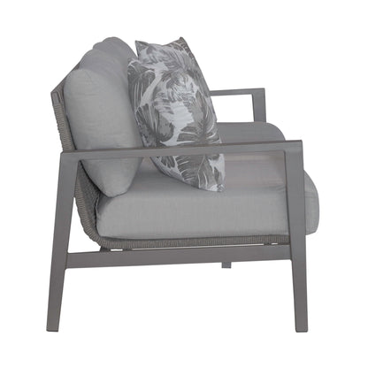 Plantation Key - Outdoor Sofa - Granite - Hornell Furniture Outlet