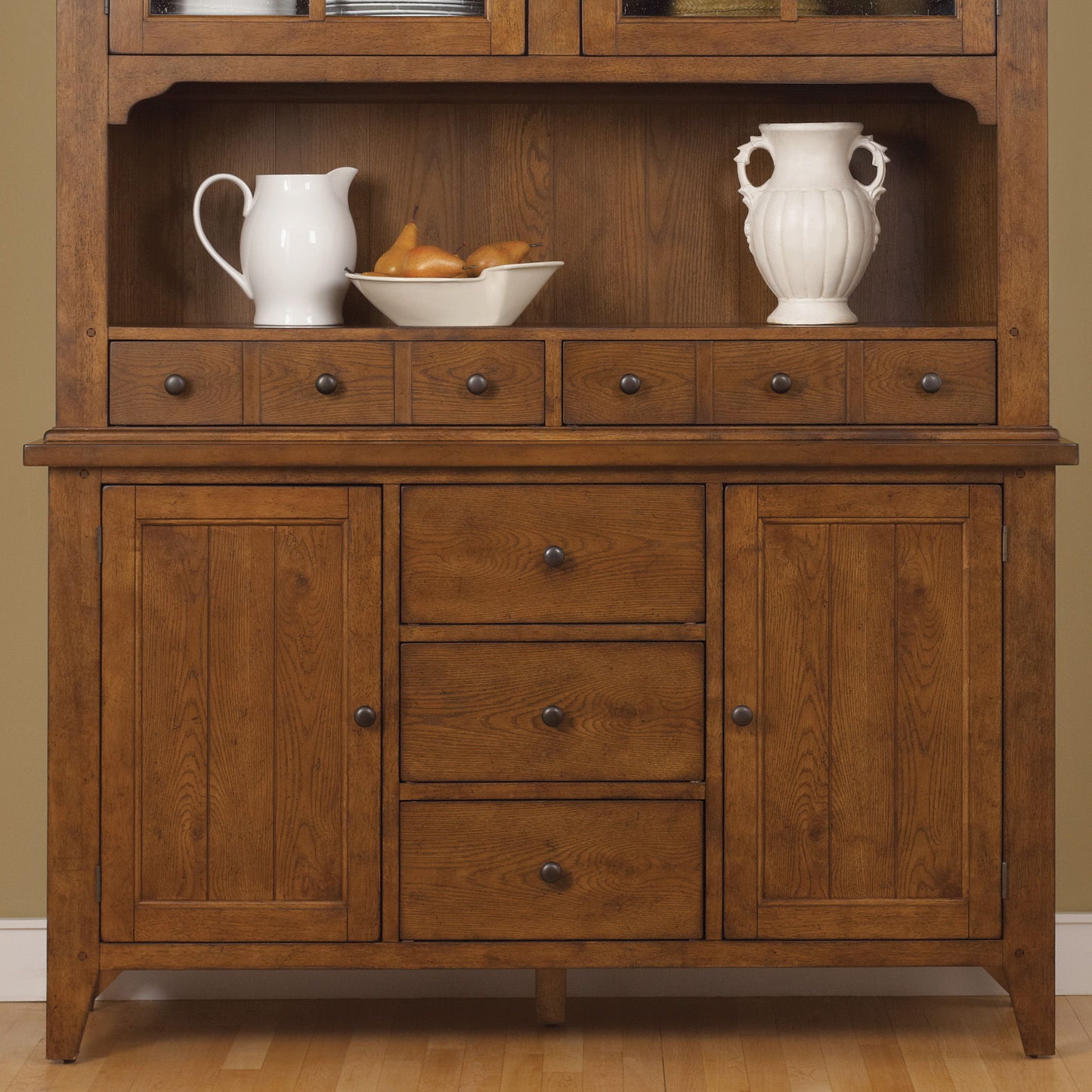 Hearthstone Ridge - Buffet - Light Brown - Hornell Furniture Outlet