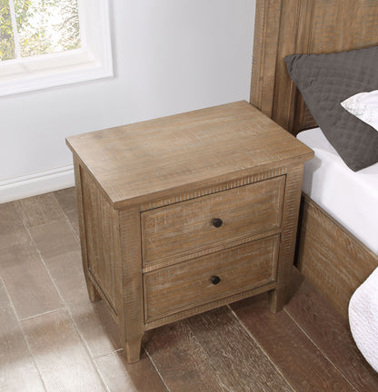Riverdale - 2 Drawer Nightstand - Dark Brown - Hornell Furniture Outlet