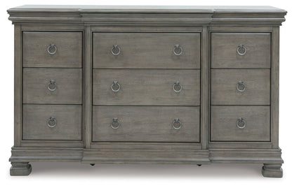 Lexorne - Gray - Dresser - Hornell Furniture Outlet