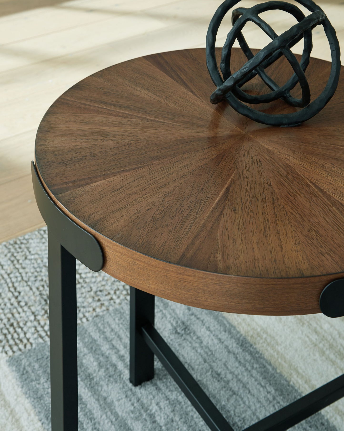 Crosstrail - Brown - Occasional Table Set (Set of 3) - Hornell Furniture Outlet