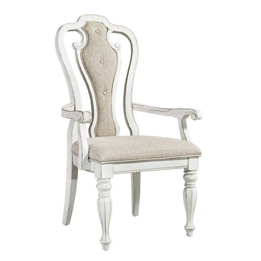 Magnolia Manor - Splat Back Upholstered Chair - Hornell Furniture Outlet