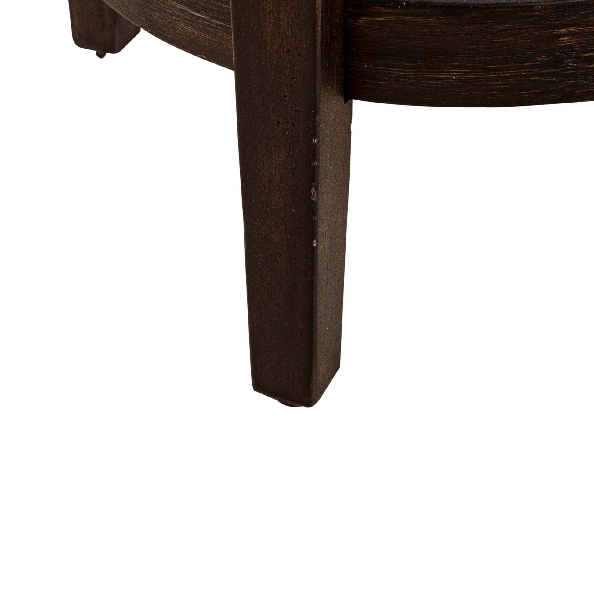 Mill Creek - Console Swivel Stool - Dark Brown - Hornell Furniture Outlet