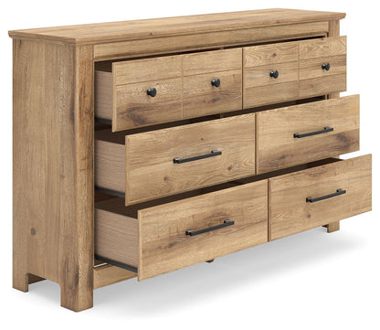 Makidern - Six Drawer Dresser - Hornell Furniture Outlet