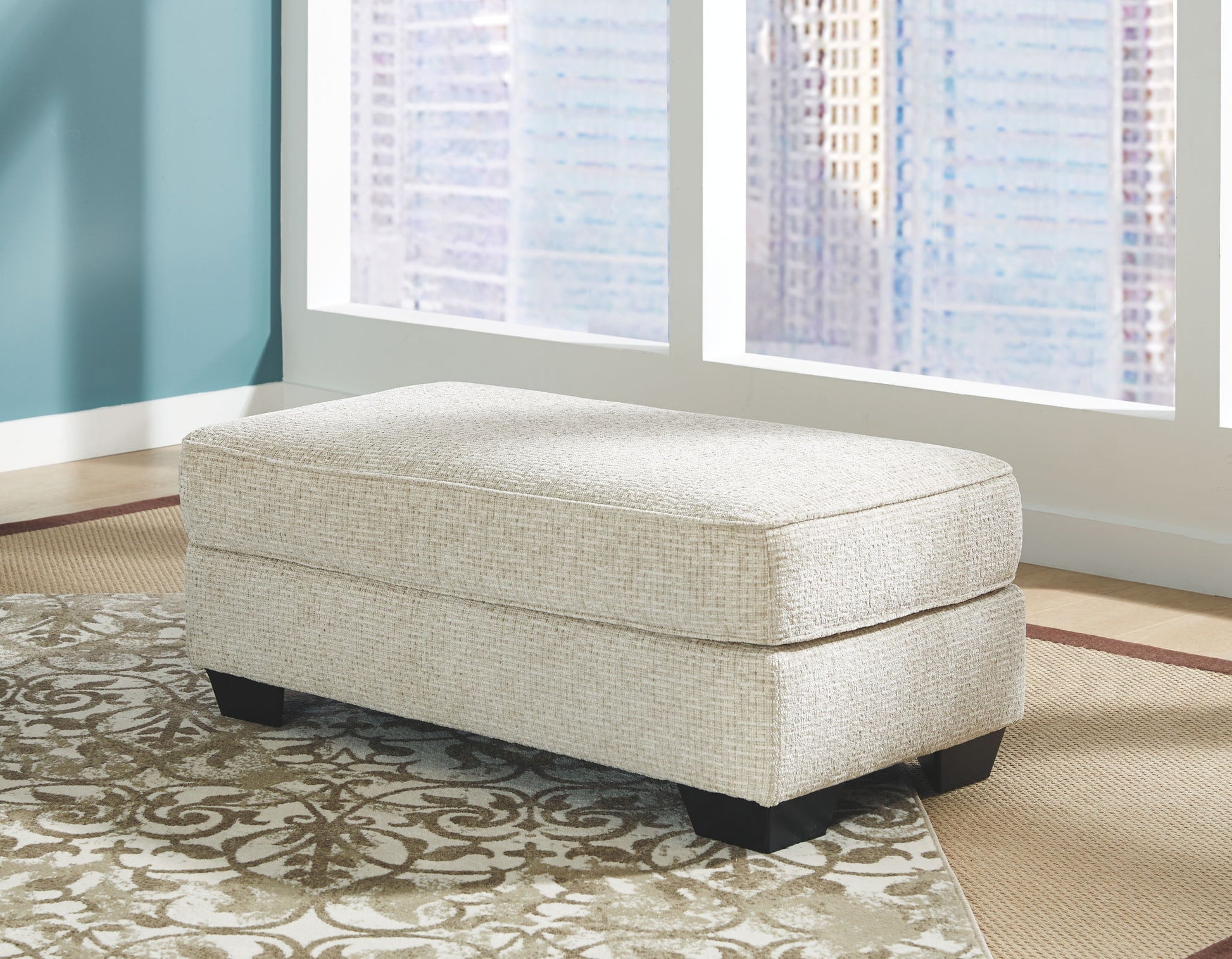 Monaghan - Sandstone - Ottoman - Hornell Furniture Outlet