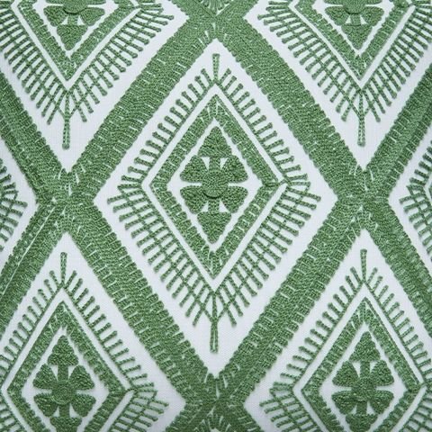 Bellvale - Green / White - Pillow (Set of 4) - Hornell Furniture Outlet