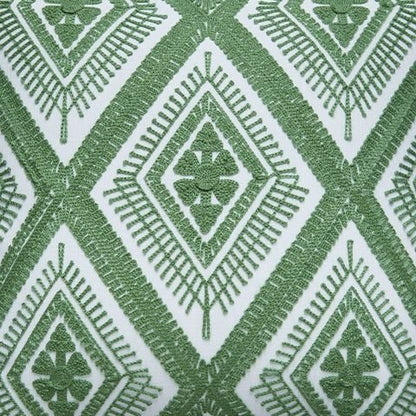 Bellvale - Green / White - Pillow (Set of 4) - Hornell Furniture Outlet