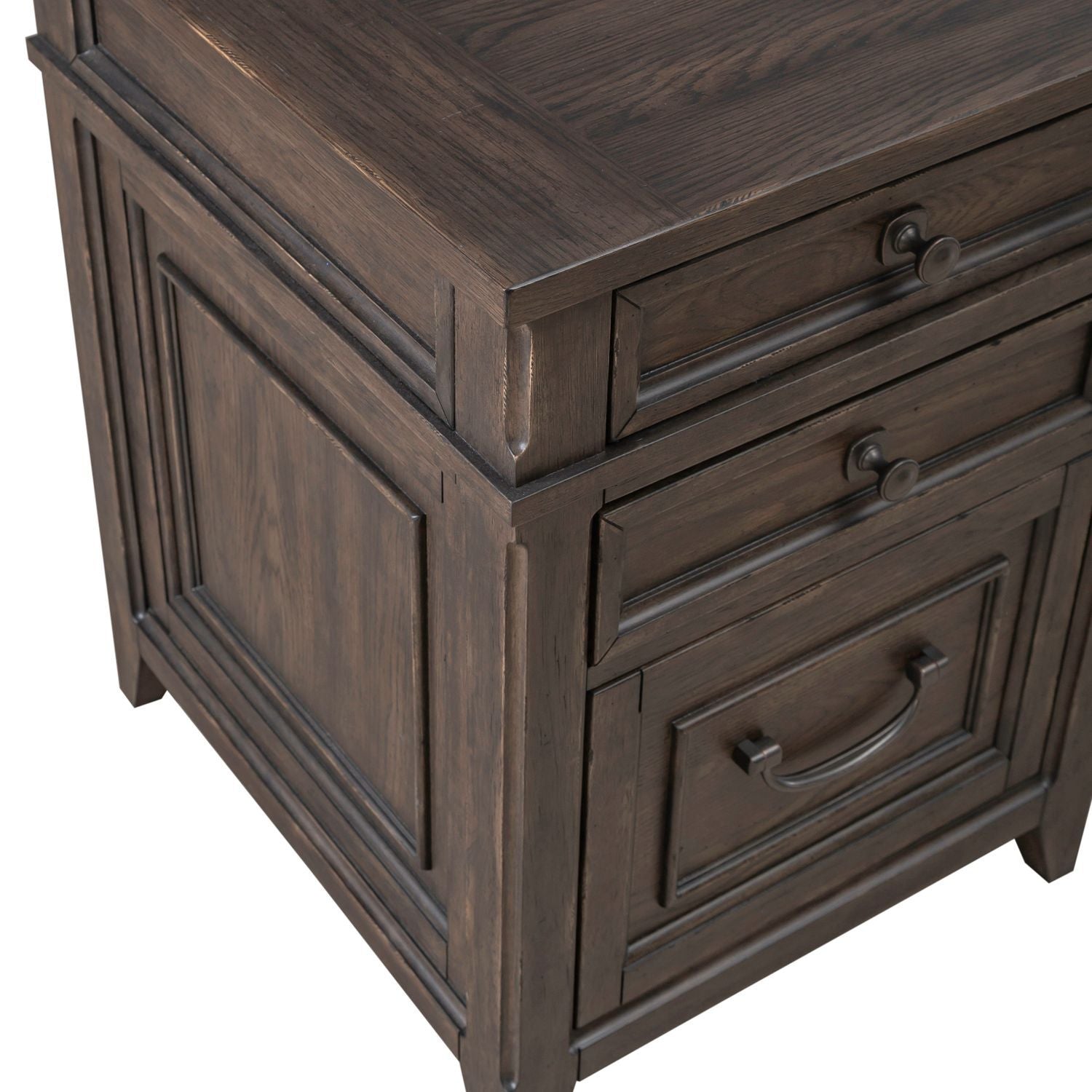Paradise Valley - Executive Credenza - Brown - Hornell Furniture Outlet