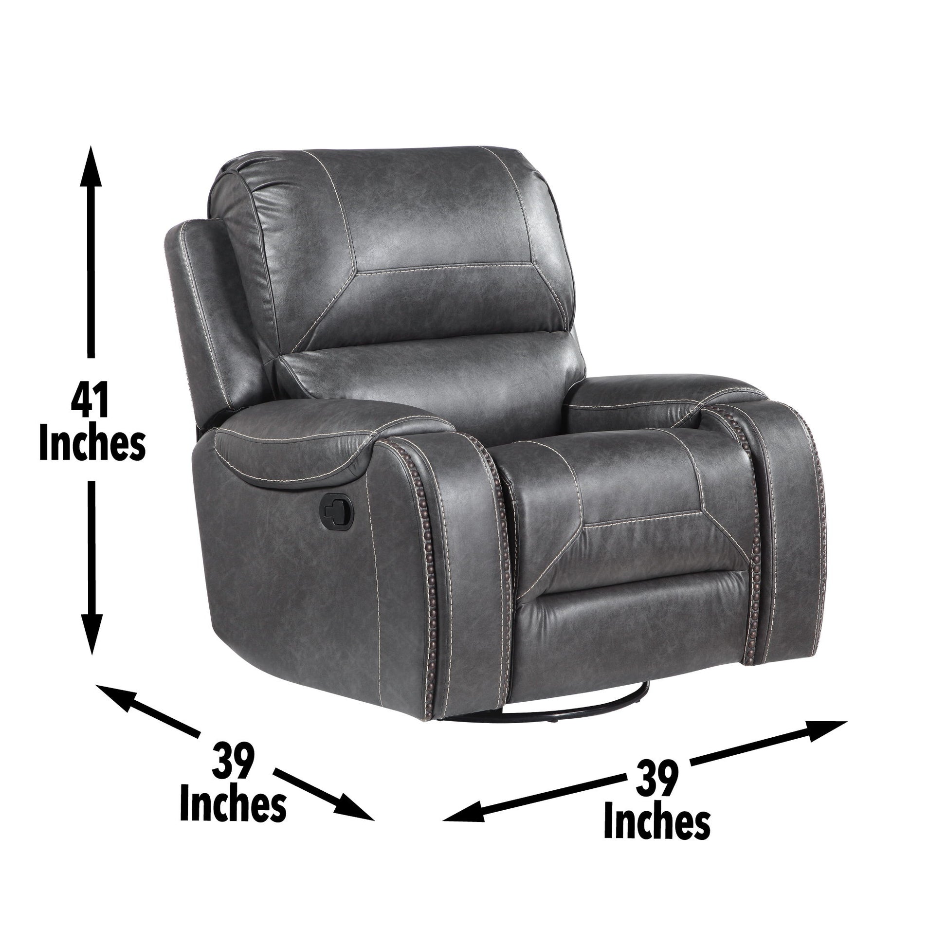 Keily - Swivel Recliner - Hornell Furniture Outlet