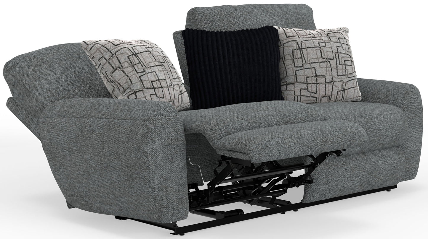 Maxwell - Power Deep Seat Reclining Loveseat - Hornell Furniture Outlet