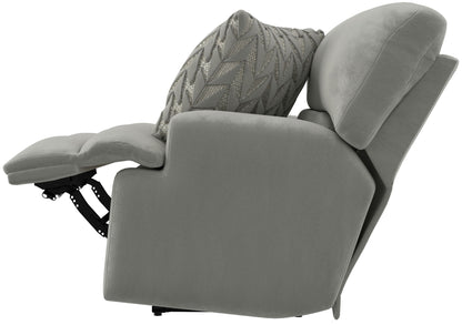 Renaldo - Power Recliner With Zero Gravity Recline - Stone - Hornell Furniture Outlet