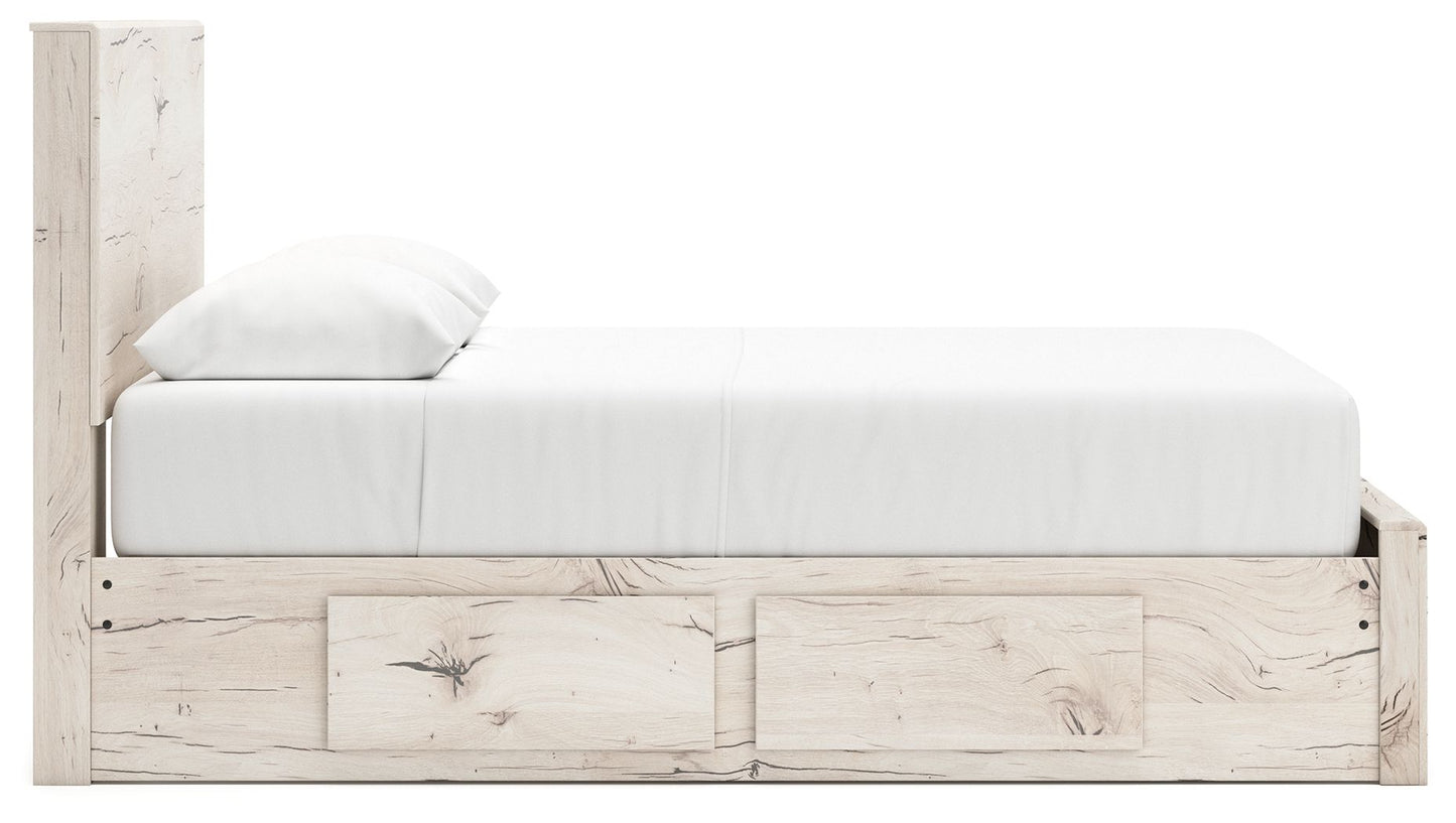 Lawroy - Panel Bed With Storage - Hornell Furniture Outlet