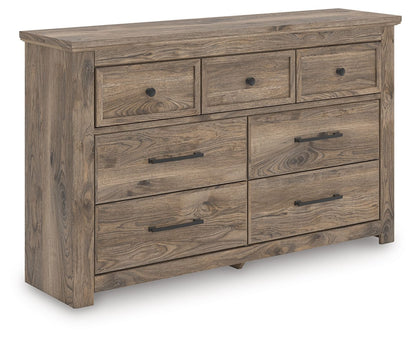 Rusticott - Seven Drawer Dresser - Hornell Furniture Outlet
