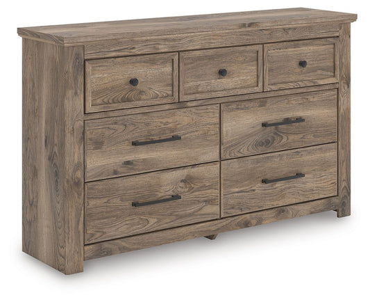Rusticott - Seven Drawer Dresser - Hornell Furniture Outlet
