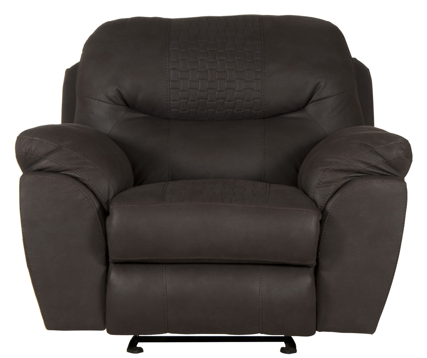 Legend - Glider Recliner - Chocolate - Hornell Furniture Outlet