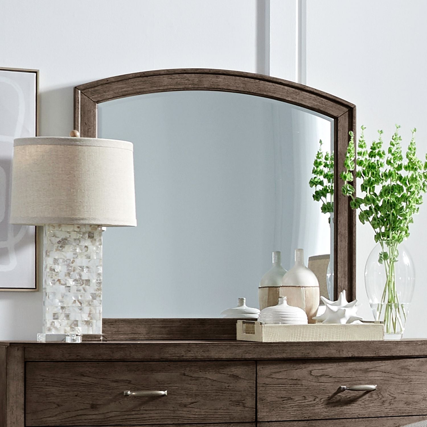 Avalon - Arched Mirror - Hornell Furniture Outlet